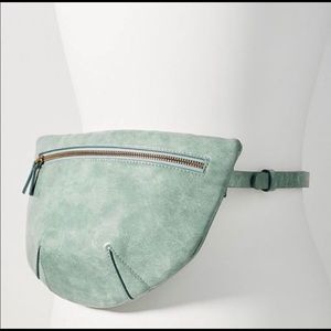 Anthropologie Ada Convertible Belt Bag- Teal